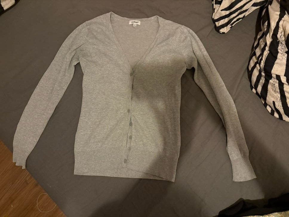 AnniRolfi Grijs Vest Maat M, Kleding | Dames, Truien en Vesten, Verzenden, Zo goed als nieuw, Maat 38/40 (M), Grijs