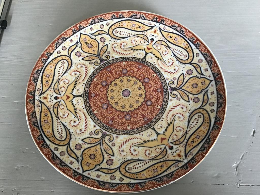 Marokkaanse borden, Huis en Inrichting, Keuken | Servies, Overige materialen, Ophalen of Verzenden, Zo goed als nieuw, Bord(en)