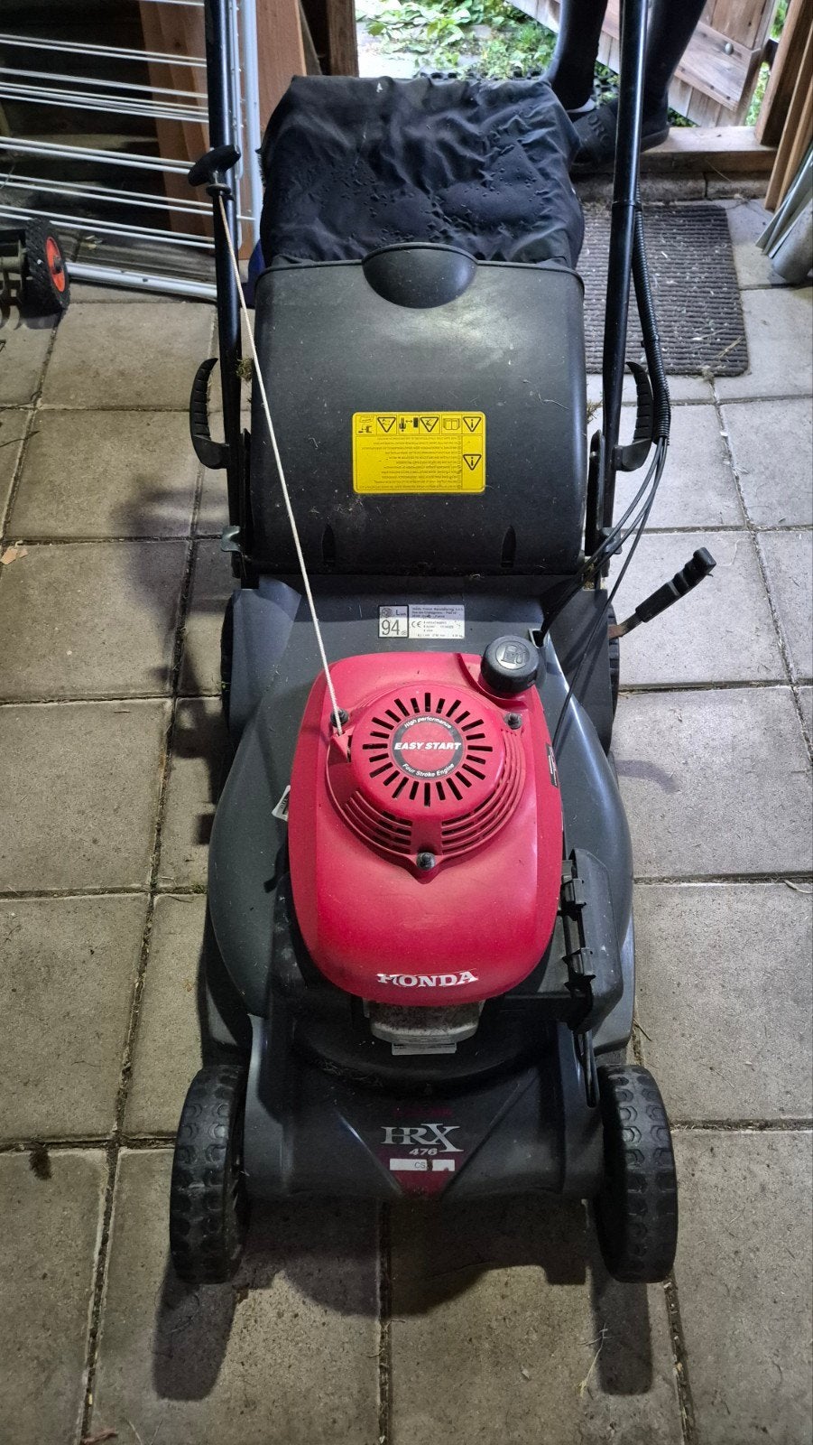 Honda HRX 476 C2 Benzine Grasmaaier met Opvangzak, Ophalen of Verzenden