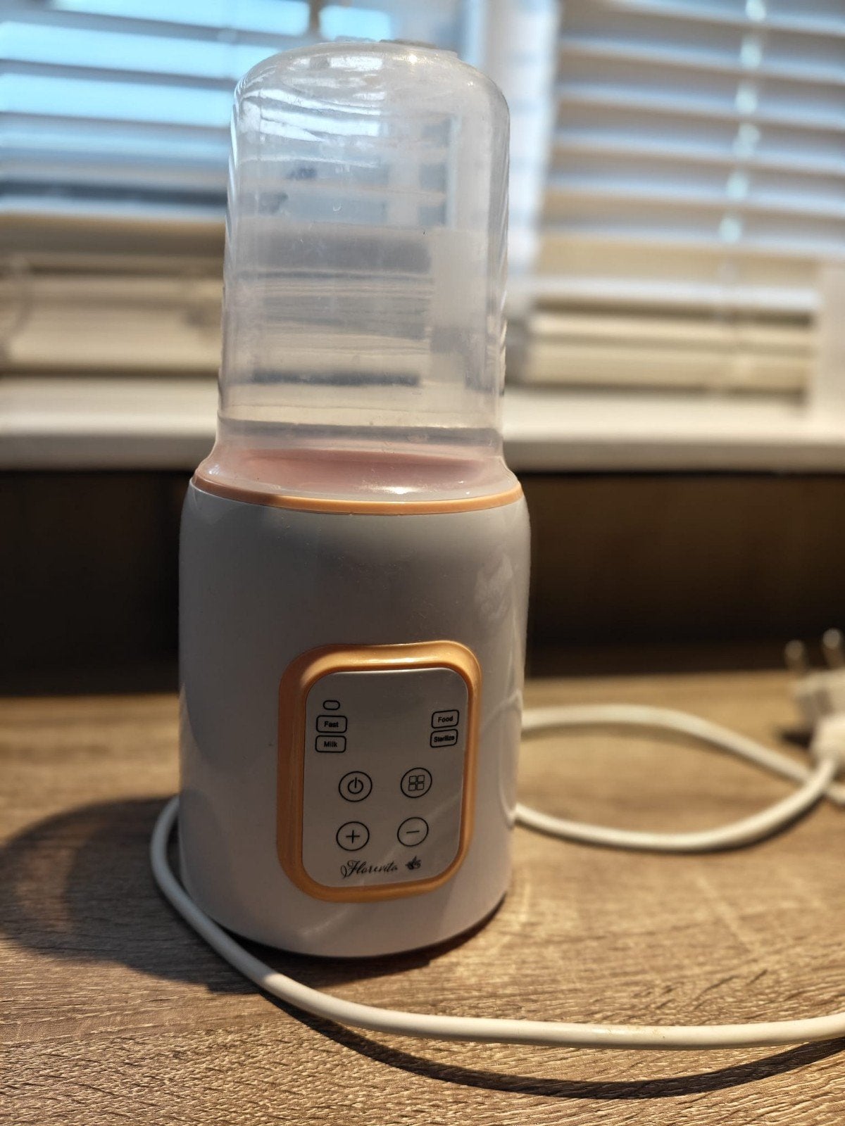 Flessenwarmer Florevito - snel en efficiënt, Ophalen of Verzenden, Gebruikt