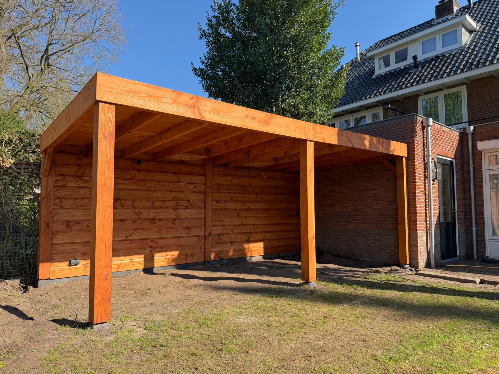 Veranda Timmerman met ervaring ontwerpt en bouwt overkapping, Wesselseweg 46, 3771 PC Barneveld, Ophalen of Verzenden, Zo goed als nieuw