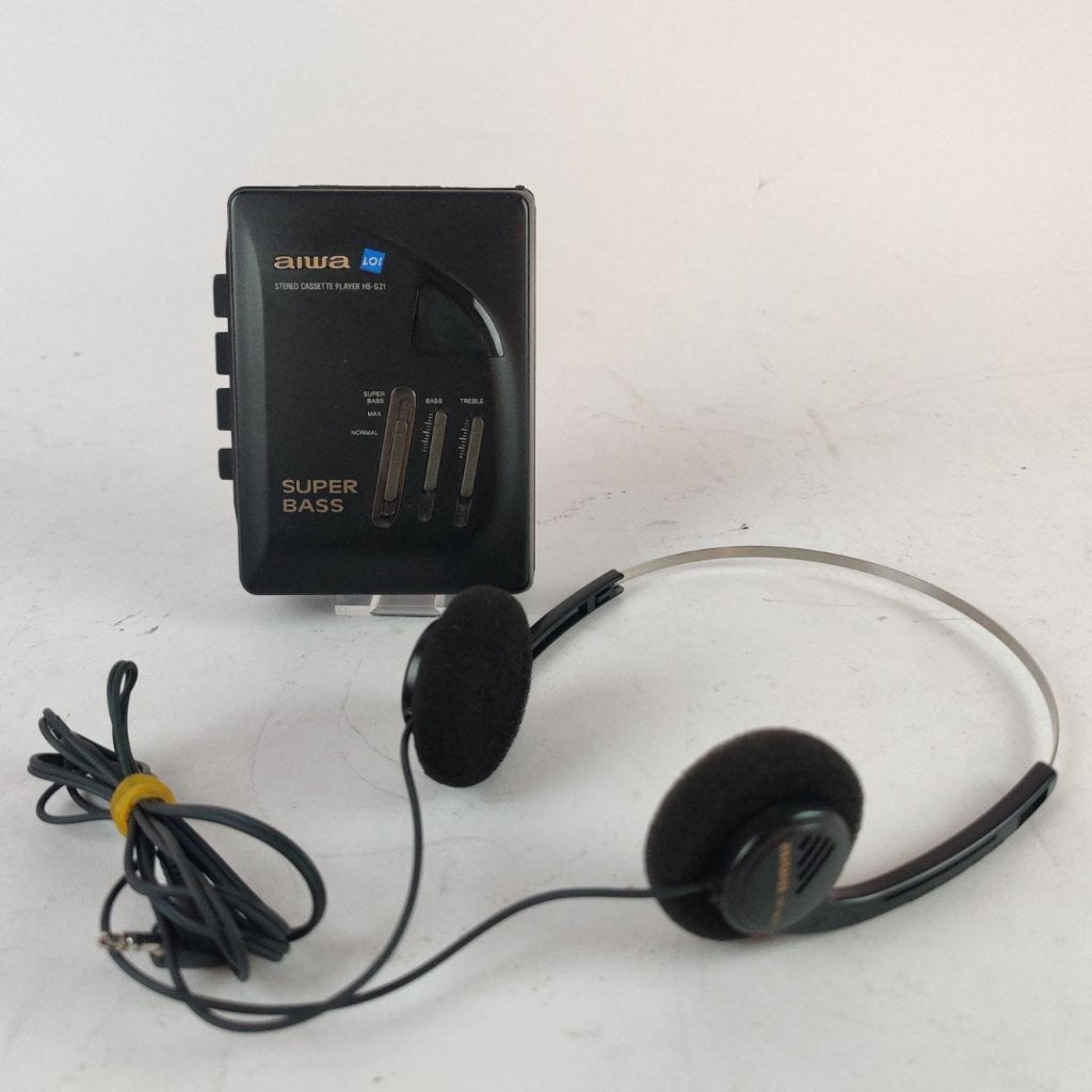 Aiwa HS-G21 Walkman + Koptelefoon || Nu voor maar € 29,99, Overige merken, Gebruikt, Ophalen of Verzenden, X