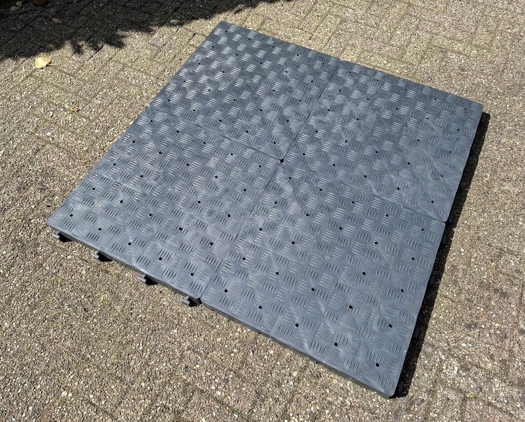 KUNSTSTOF VLONDER, Tuin en Terras, Ophalen of Verzenden, Zo goed als nieuw, Kunststof