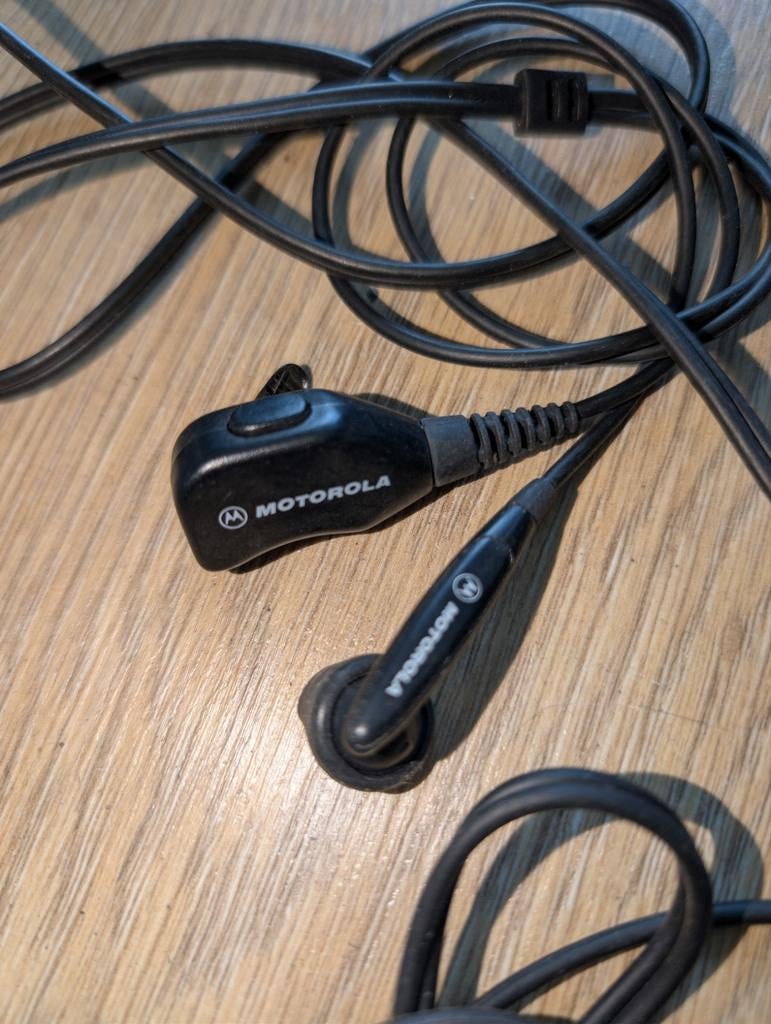 Origineel Surveillance setjes voor Motorola GP300 serie zgan, Info@motorolacommunications.com, Ophalen of Verzenden, Zo goed als nieuw