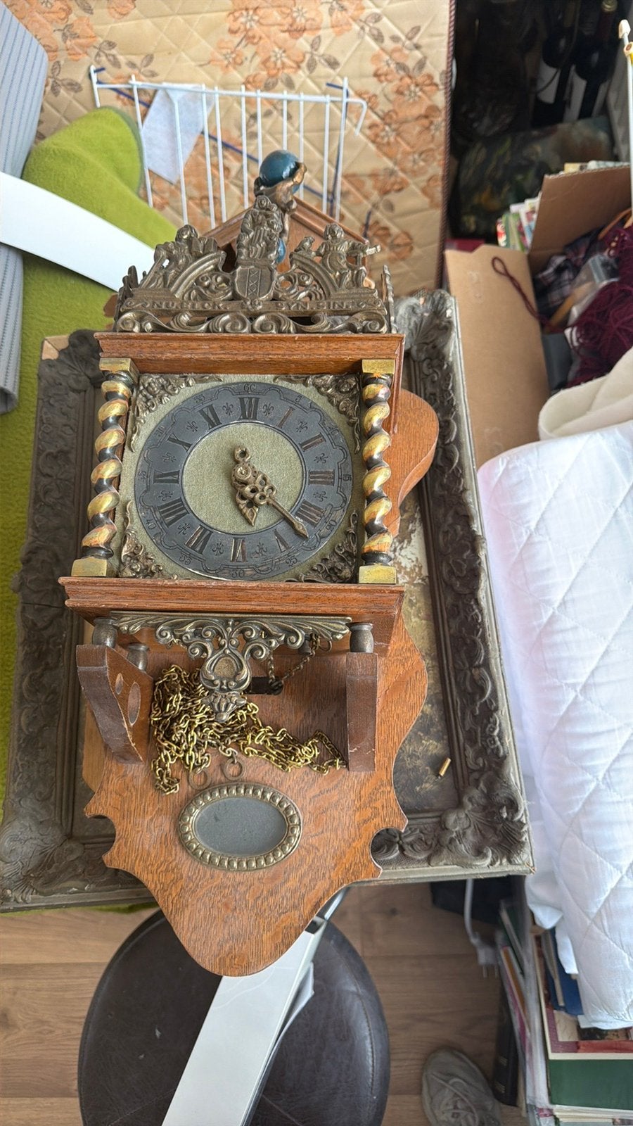 Antieke klok, Ophalen of Verzenden