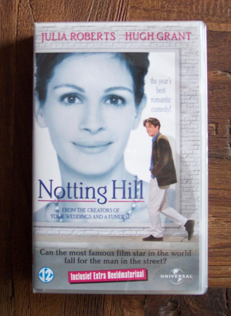 VHS Video Film Notting Hill ( Jola ), Vanaf 12 jaar, Verzenden, Zo goed als nieuw, Komedie