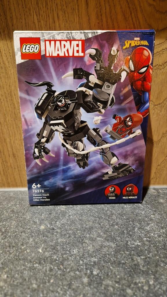 LEGO Marvel's Spider-Man Venom Mech Armour vs. Miles Morales, Marvel, Nieuw, Ophalen of Verzenden, Complete set