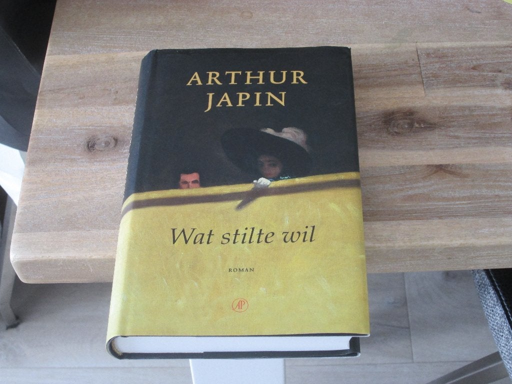 Arthur Japin wat stilte wil (hardcover), Boeken, Ophalen of Verzenden, Zo goed als nieuw