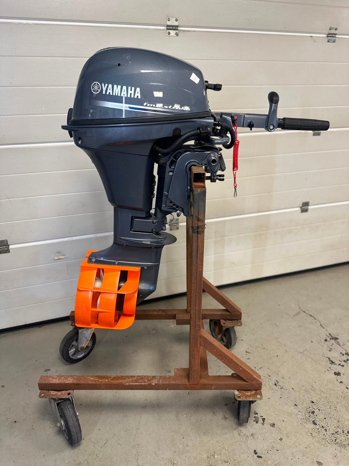 Yamaha 9,9 pk kortstaart 2022 met Prop Guard en tank, Ophalen, Gebruikt, 5 tot 10 pk, Viertaktmotor