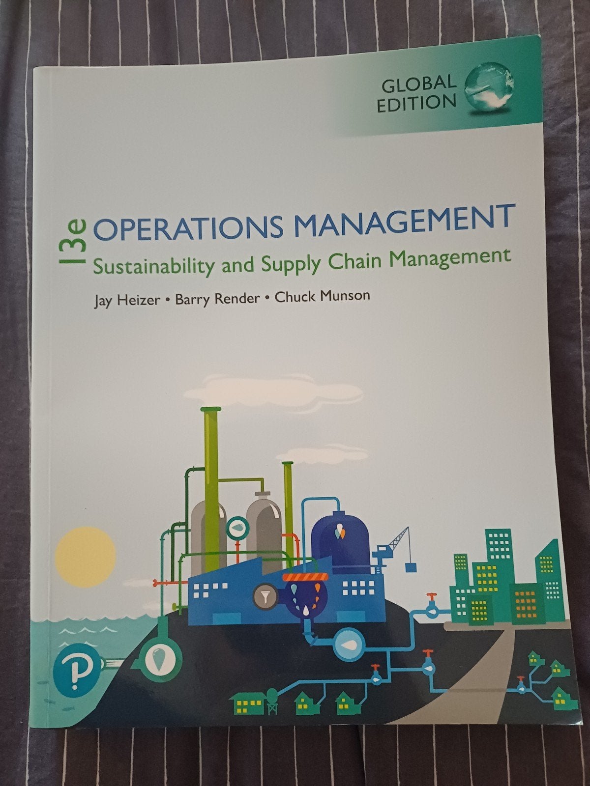 Operations Management: Sustainability and Supply Chain, Jay Heizer, Barry Render, Chuck Munson, Ophalen of Verzenden, Gamma, WO