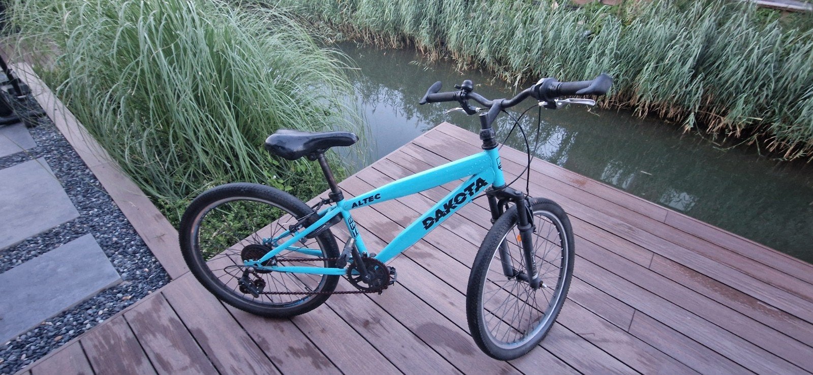 Altec Dakota kinderfiets - blauw, Gebruikt, Velgrem, Versnellingen, 49 tot 53 cm