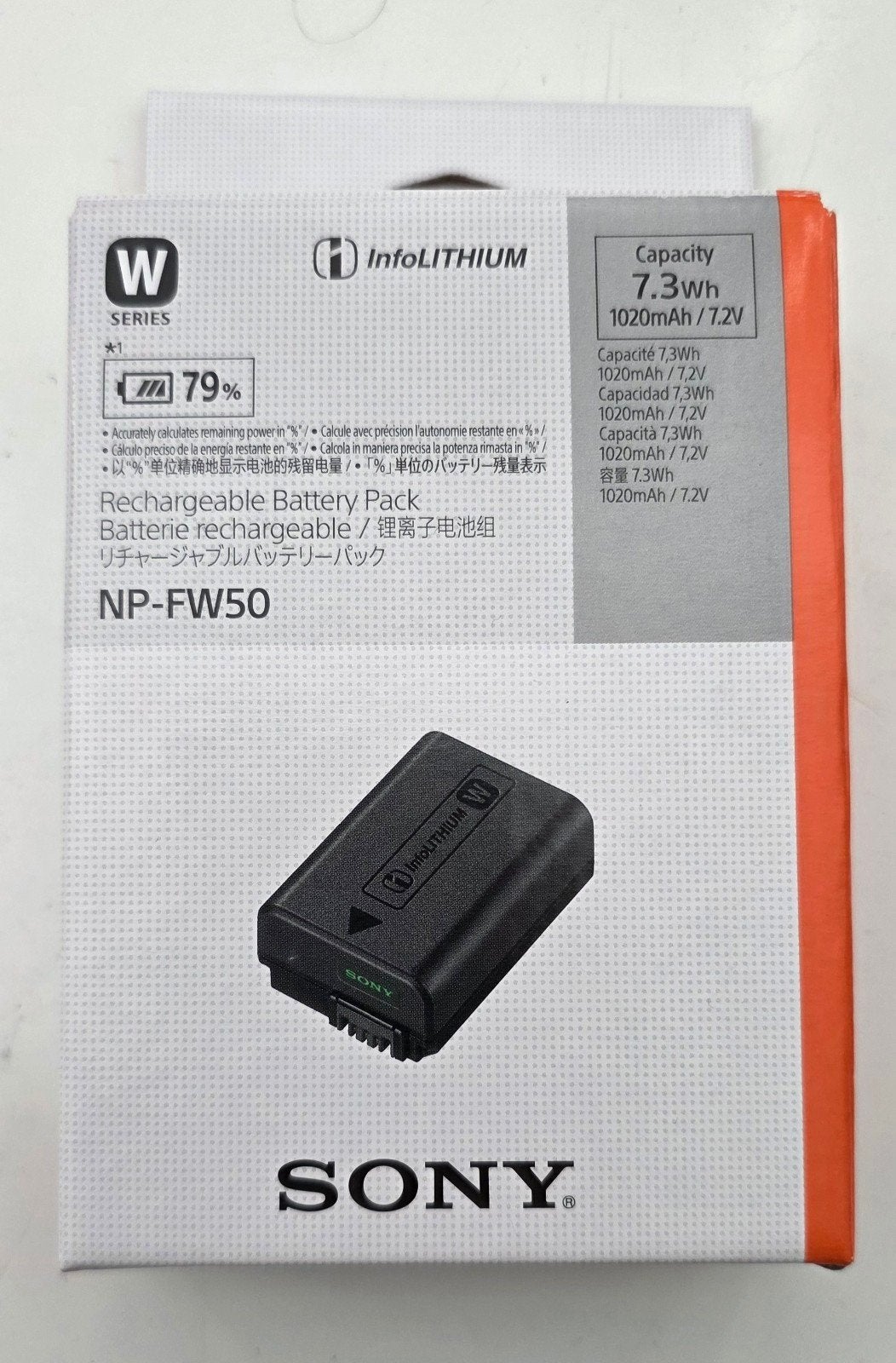 SONY BC-TRW accu oplader voor NP-FW50 batterij, Ophalen of Verzenden, Nieuw, Oplaadbaar