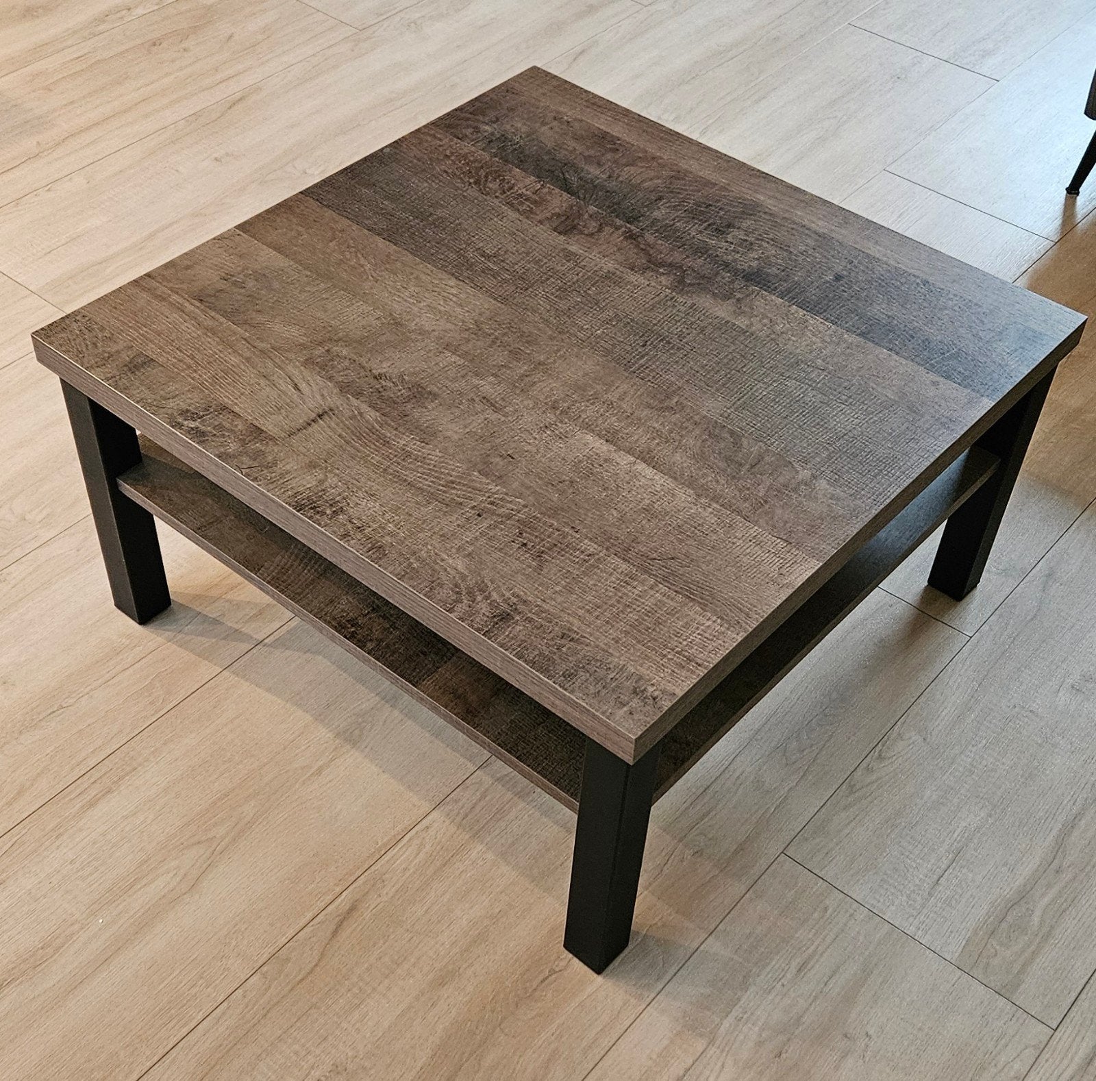 Salontafel 80x80x42, 50 tot 100 cm, Vierkant, 50 tot 100 cm, Zo goed als nieuw