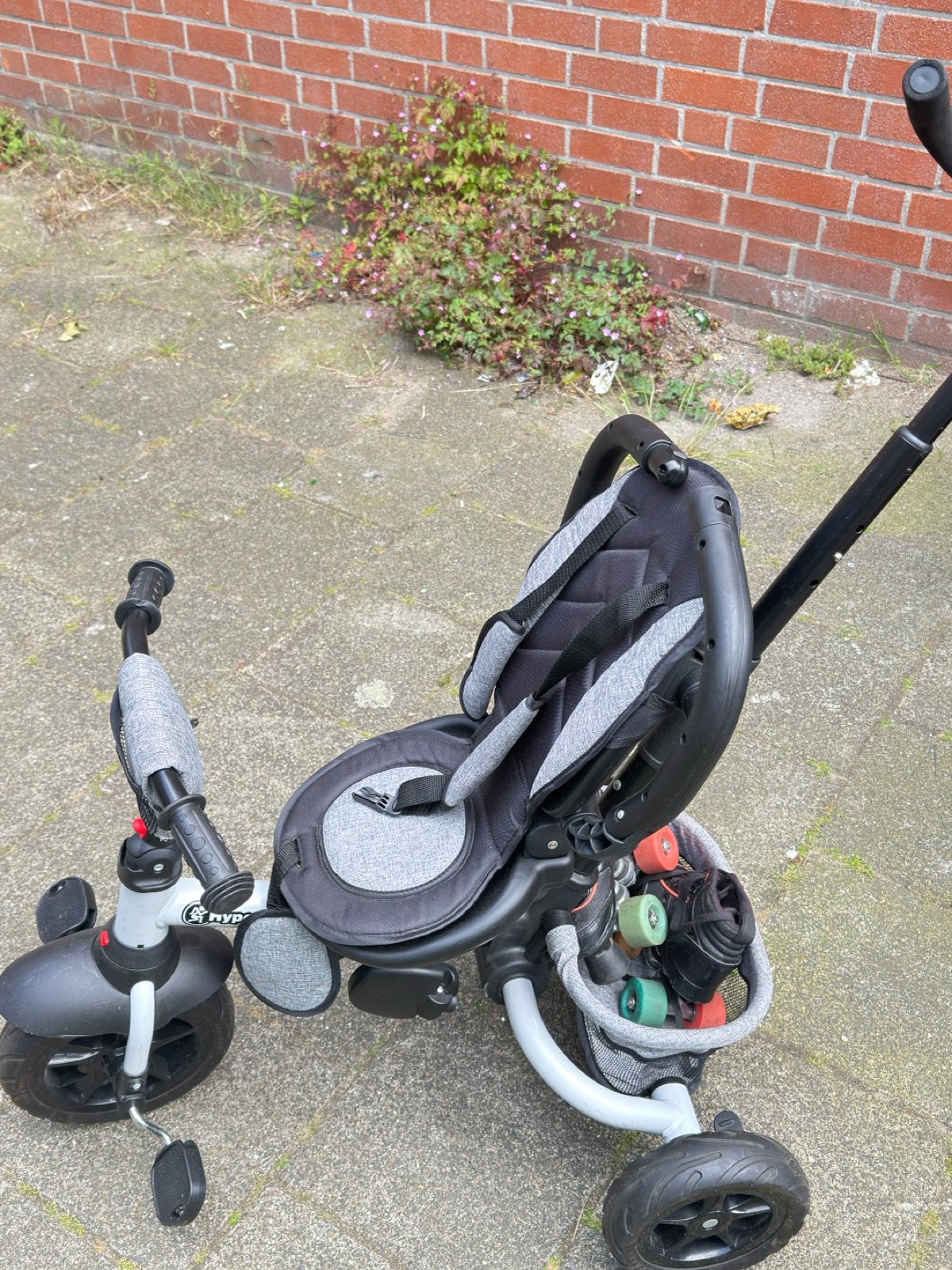 HyperMotion 3-in-1 Driewieler met Duwstang, Ophalen of Verzenden, Gebruikt, Overige typen