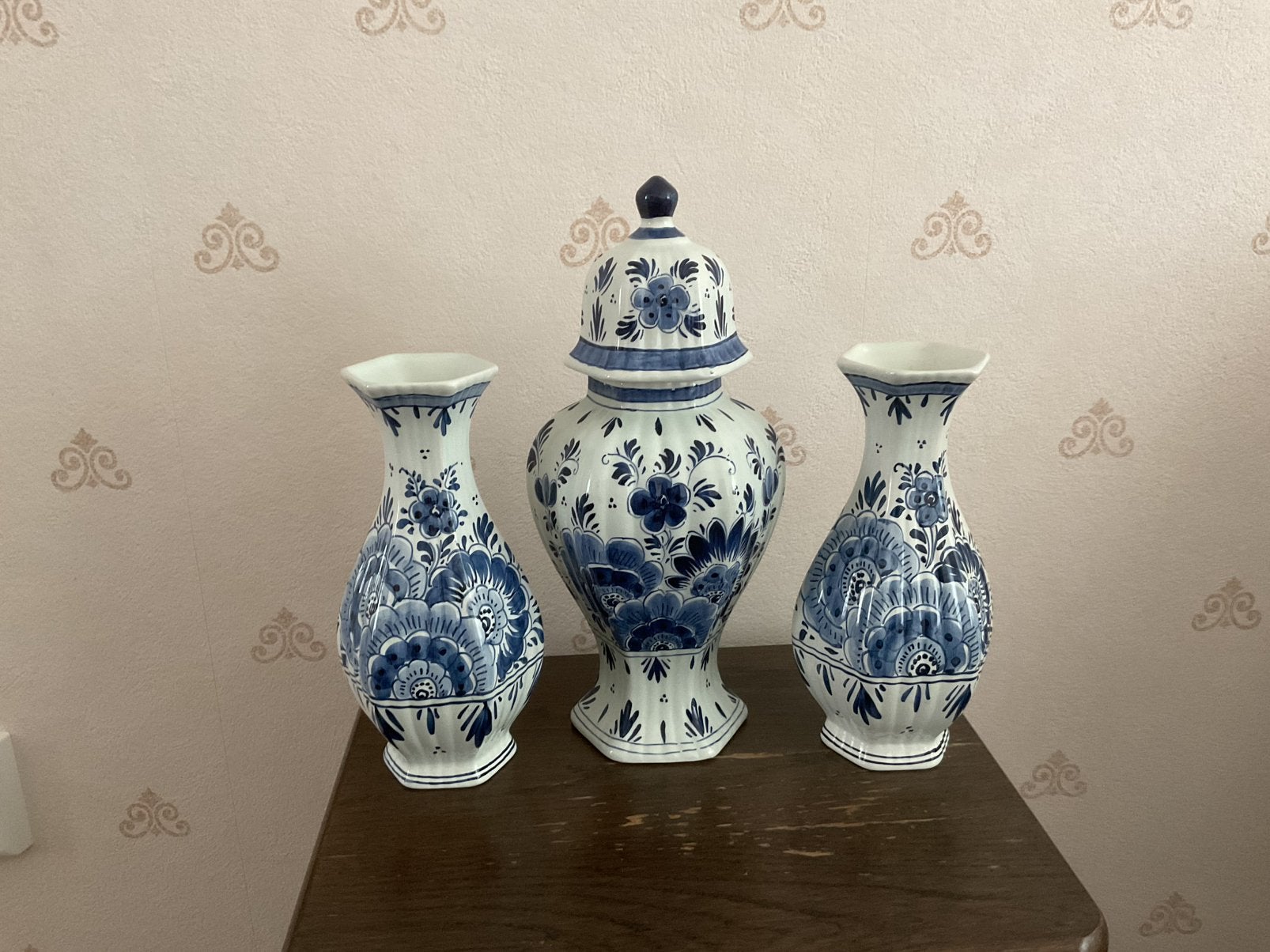 Delftsblauw kaststel, Ophalen of Verzenden