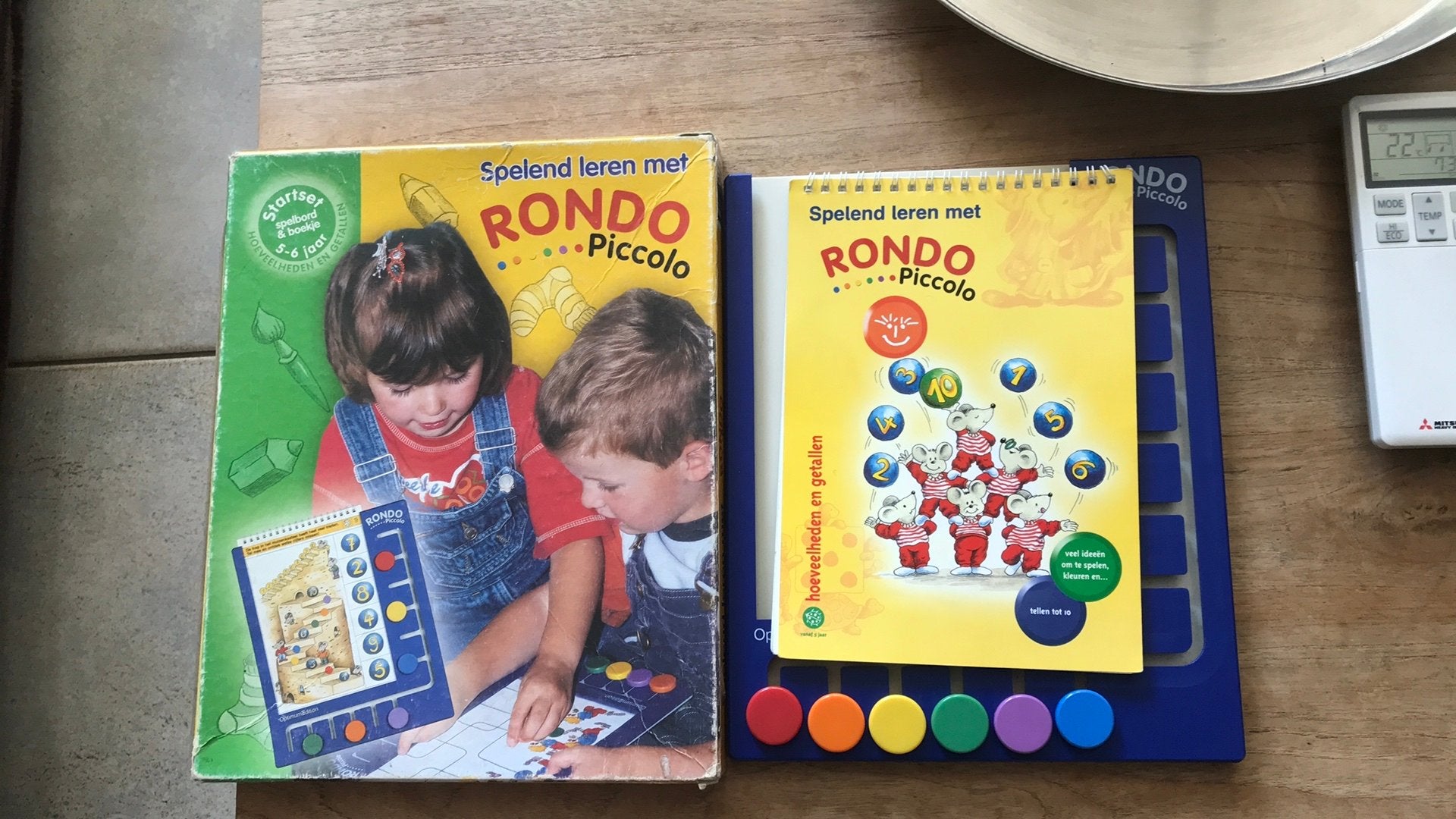 Rondo piccolo speelbord met 1 opdrachtboekje, Ophalen, Gebruikt, Taal en Lezen