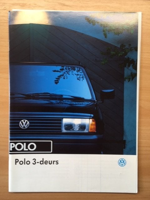 Volkswagen Polo 3-deurs brochure 01/1993 met prijslijst, Ophalen of Verzenden, Zo goed als nieuw, Volkswagen