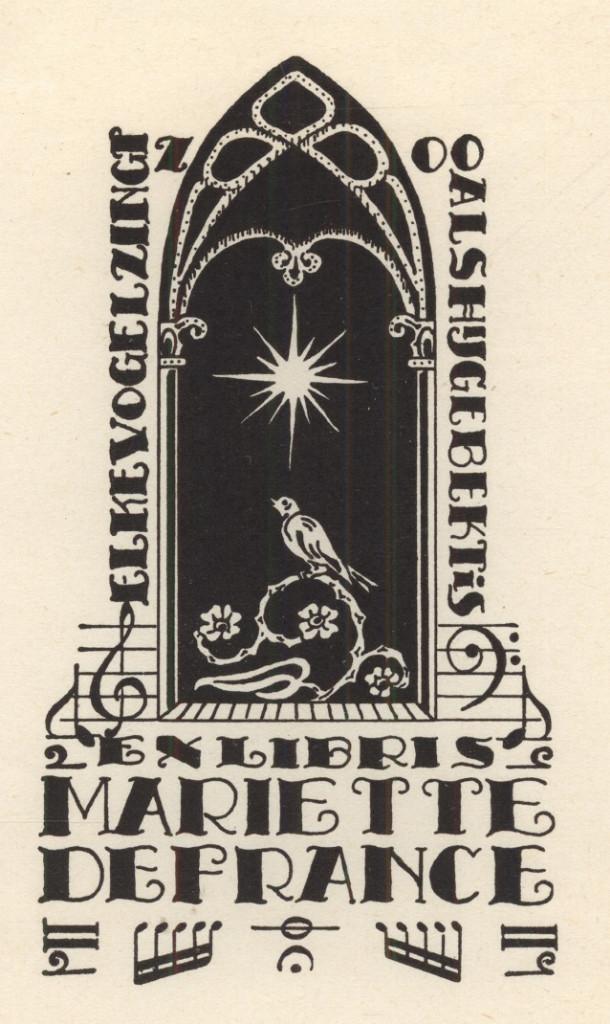 0192 Ex Libris België : Geo Verbrugge, z.j., Antiek en Kunst, Verzenden