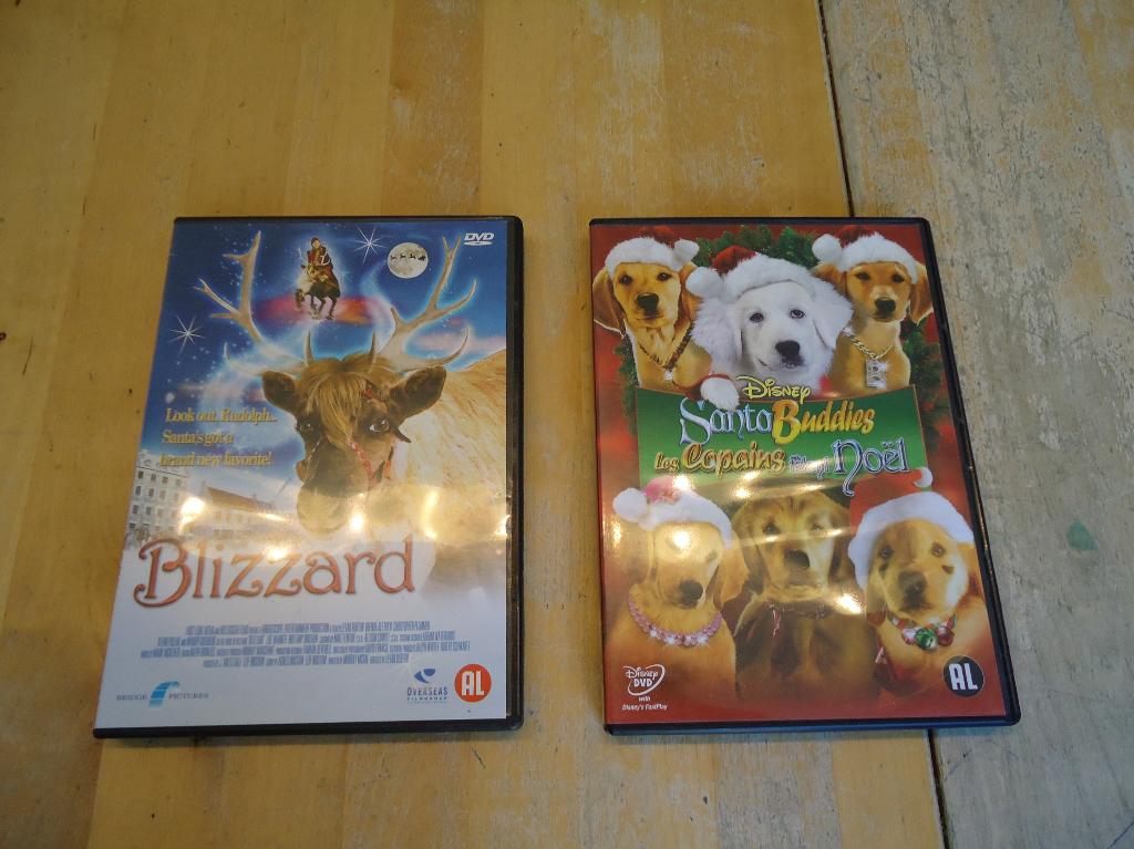Familie kerst dieren films DVD Blizzard en Santa Buddies, Alle leeftijden, Ophalen of Verzenden, Zo goed als nieuw, Dieren
