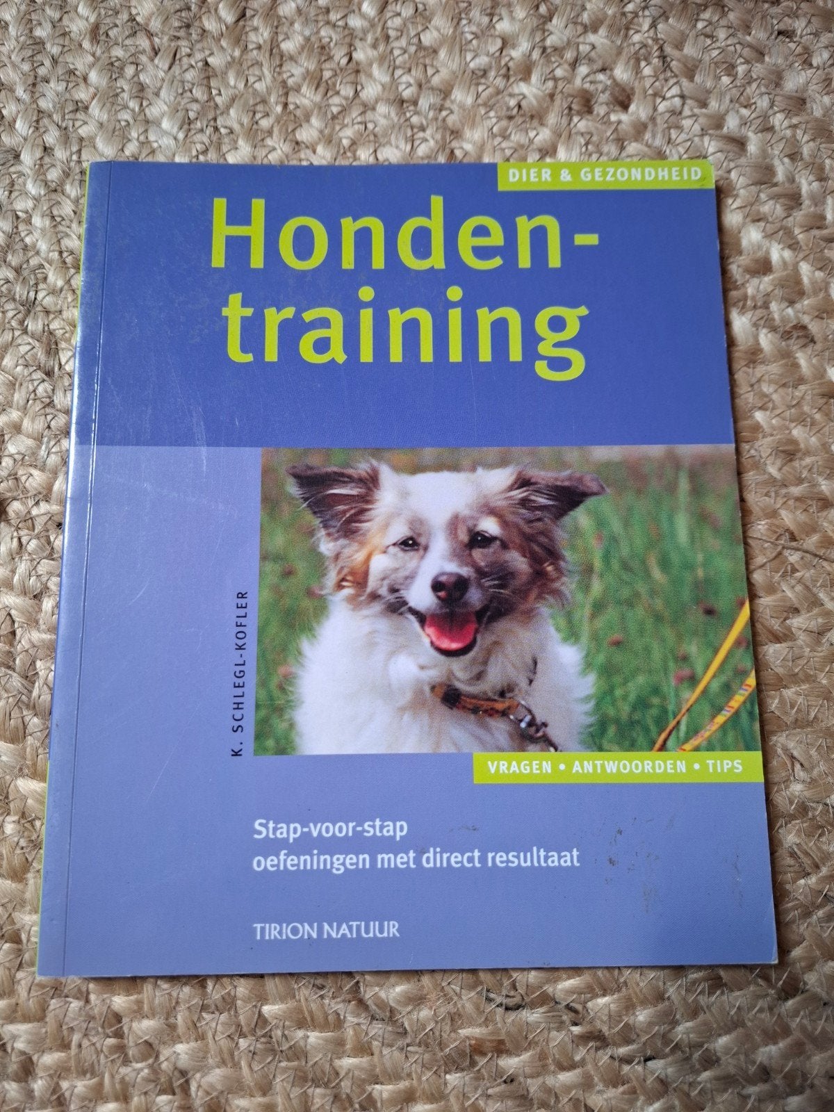 Hondentraining: Stapvoorstap oefeningen met direct resultaa, Ophalen of Verzenden, Gelezen, Honden, K. Schlegl-Kofler