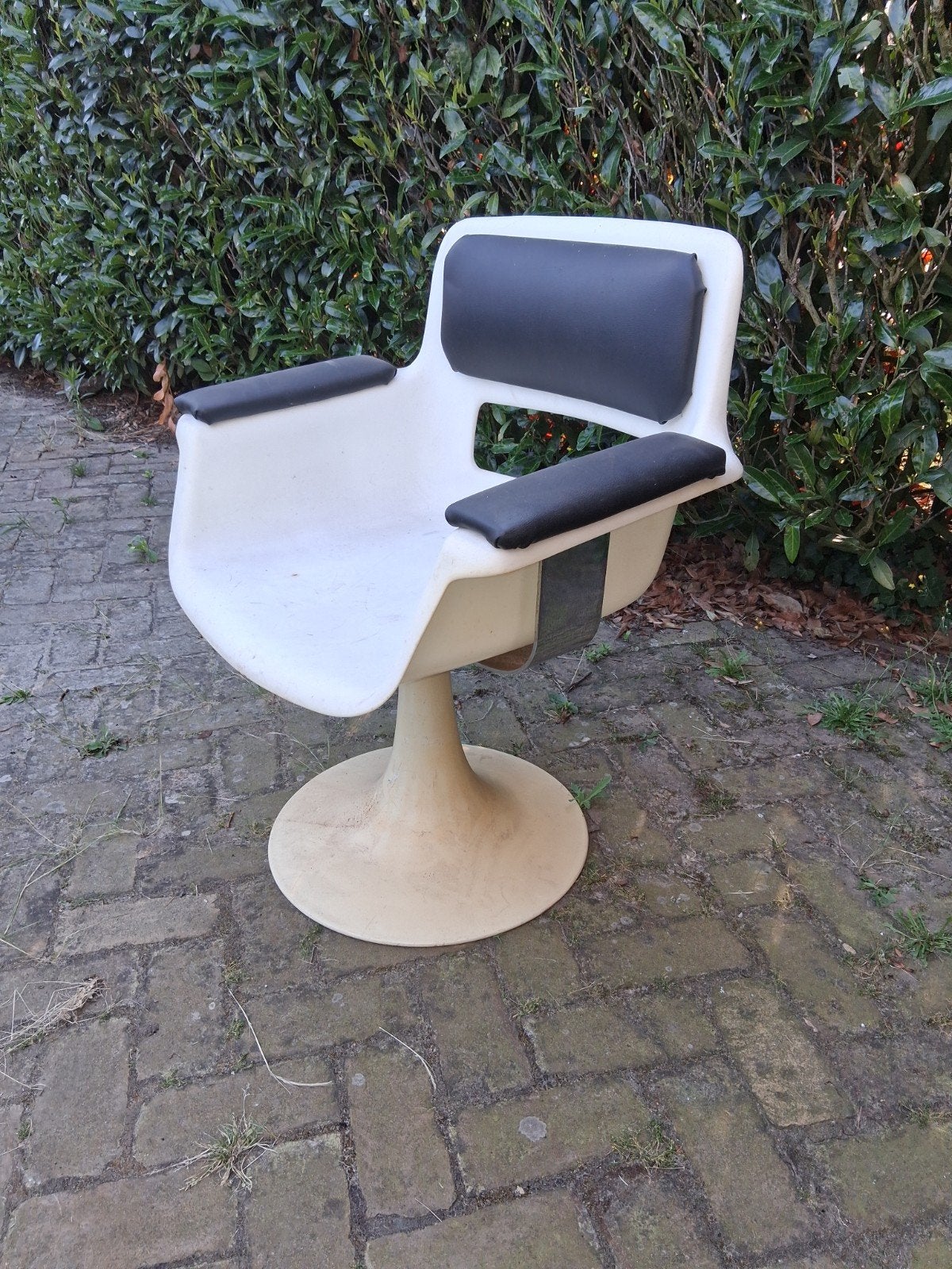 Design stoel Albert Jacob - Enkel ophalen, Ophalen, Stoel, Wit, Kunststof