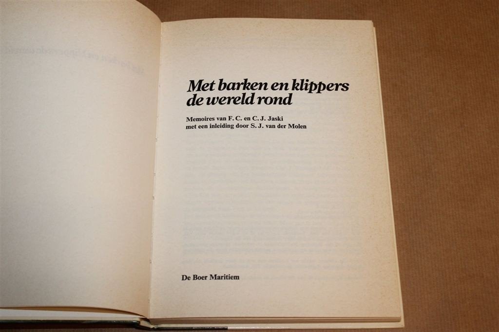 Met Barken en Klippers de Wereld Rond — Zeemansmemoires, Ophalen of Verzenden, Gelezen, Europa