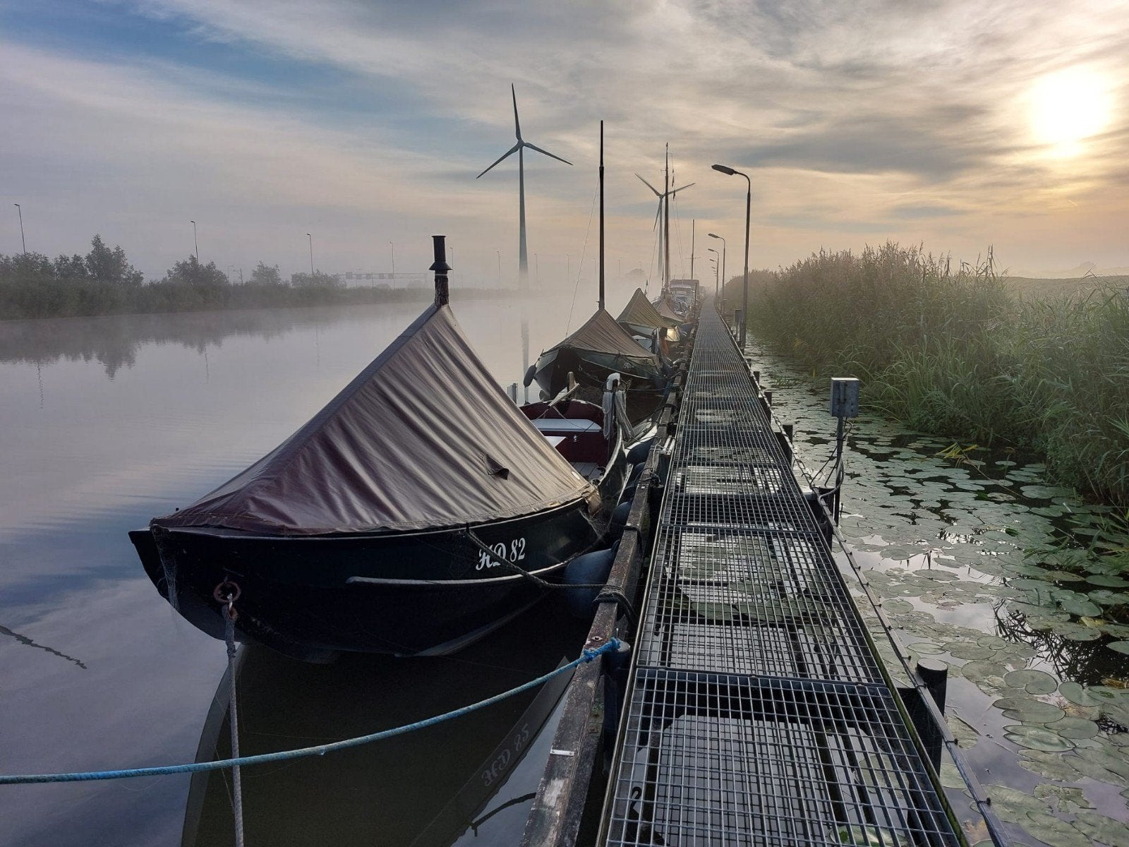 Stalen zalmschouw/sloep, Watersport en Boten, Ophalen