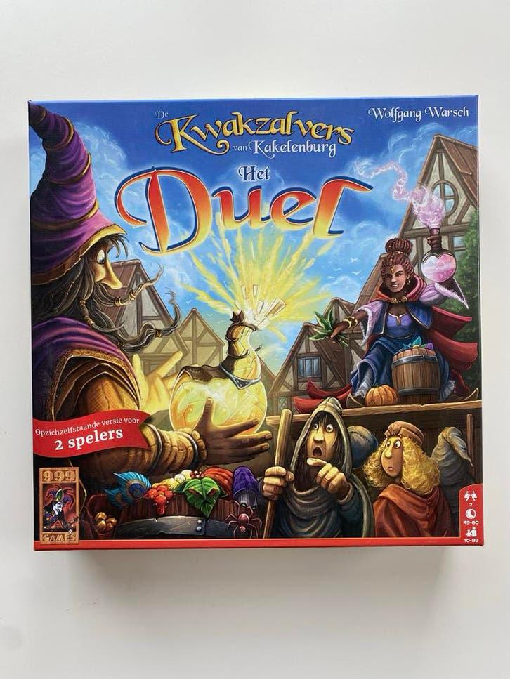 De Kwakzalvers van Kakelenburg: Het Duel, Hobby en Vrije tijd, Gezelschapsspellen | Bordspellen, Een of twee spelers, Ophalen of Verzenden