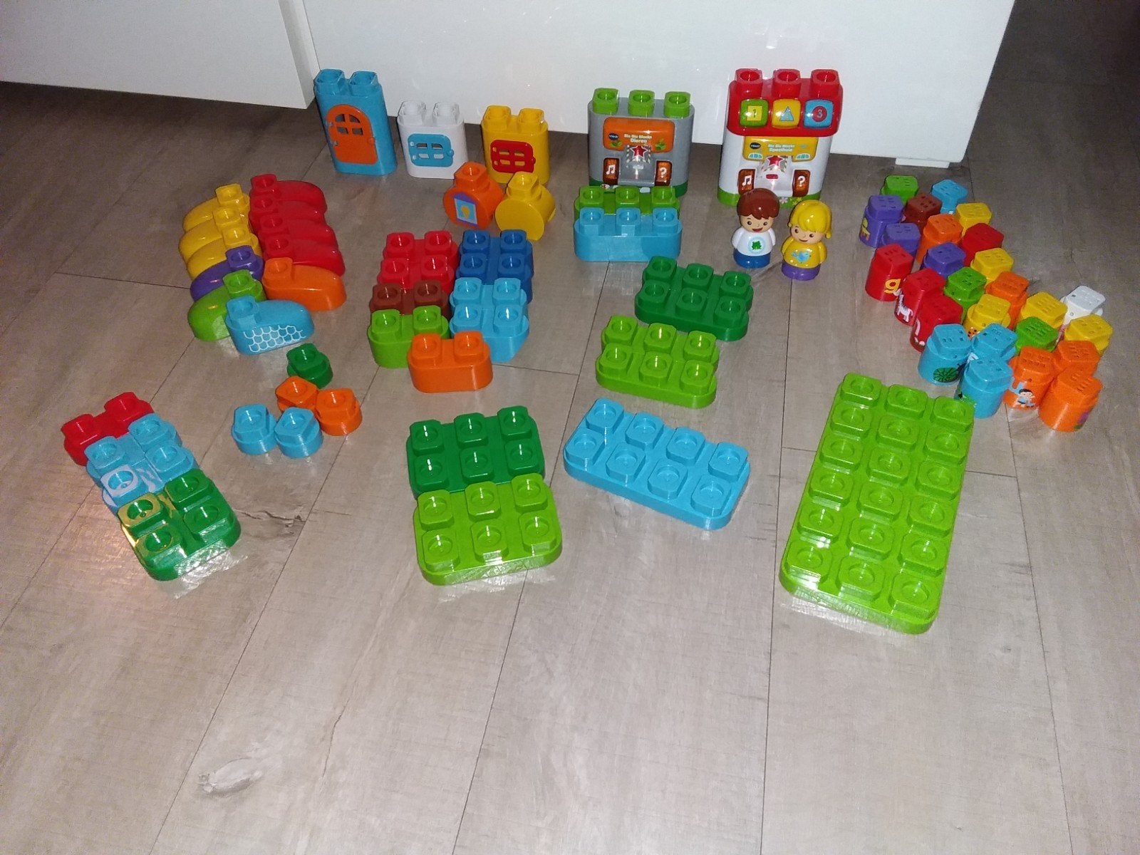 Vtech blabla blocks speelhuis en dieren, Ophalen of Verzenden, Zo goed als nieuw