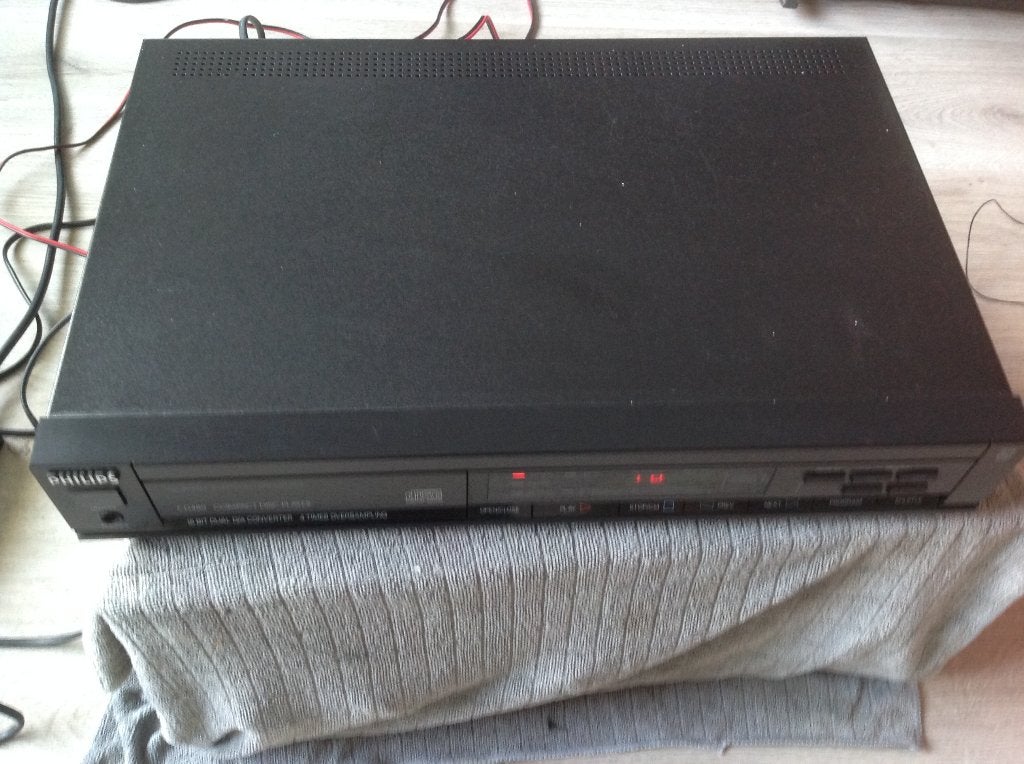 Philips CD480 Stereo Compact Disc Player, Ophalen of Verzenden, Zo goed als nieuw, Philips, Draagbaar