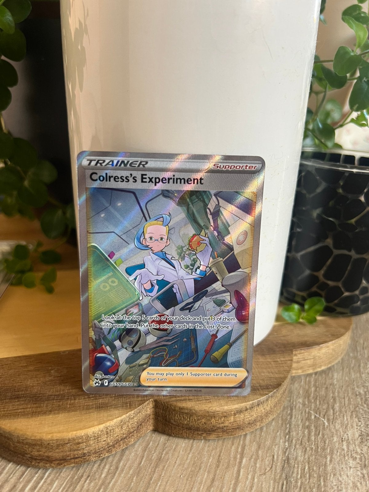 Colress’s experiment GG59/GG70 Pokemon Crown zenith, Ophalen of Verzenden, Nieuw, Losse kaart, Foil