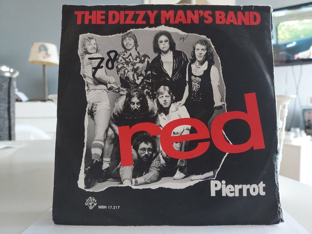 7" Single Dizzy Man's Band - Red / Pierrot, Gebruikt, 7 inch, Ophalen of Verzenden, Pop