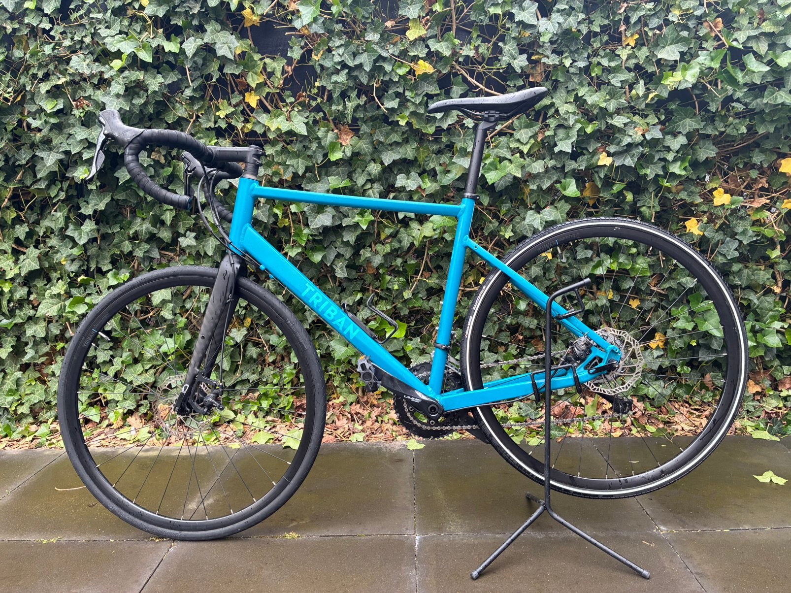Triban RC500 Adept Blue - maat L, 2019, Sora, 11-34, schijf, 28 inch, Gebruikt, Heren, Aluminium