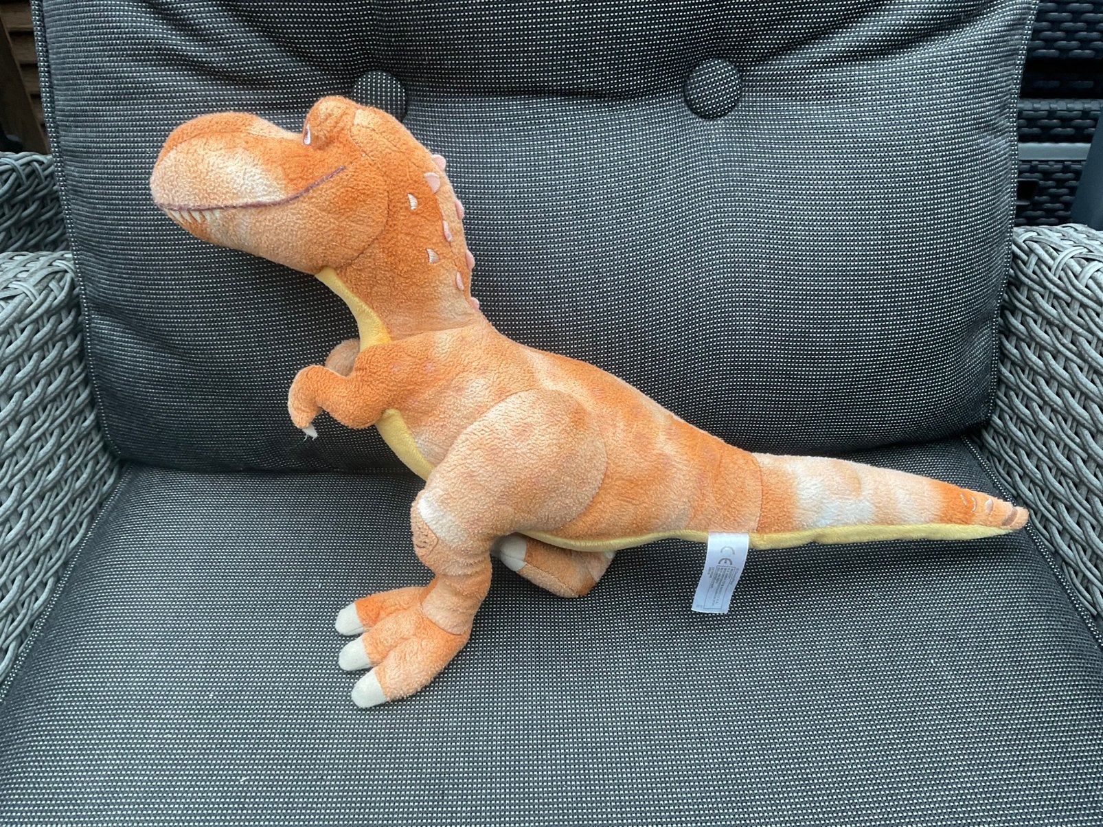 Zgan, niet kapot, Disney dinosaurus knuffel 40cm, Verzamelen, Disney, Ophalen, Overige figuren, Zo goed als nieuw, Knuffel