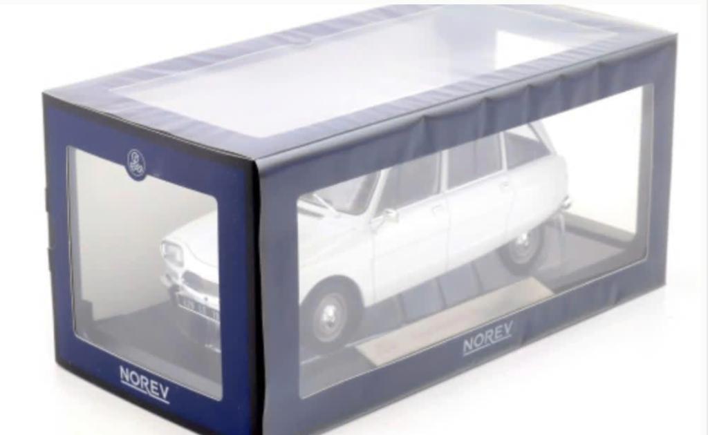Citroen Ami 8 Break 1975 Wit im.Ed. schaal 1/18 NOREV, Verzenden, Nieuw, Auto, Norev
