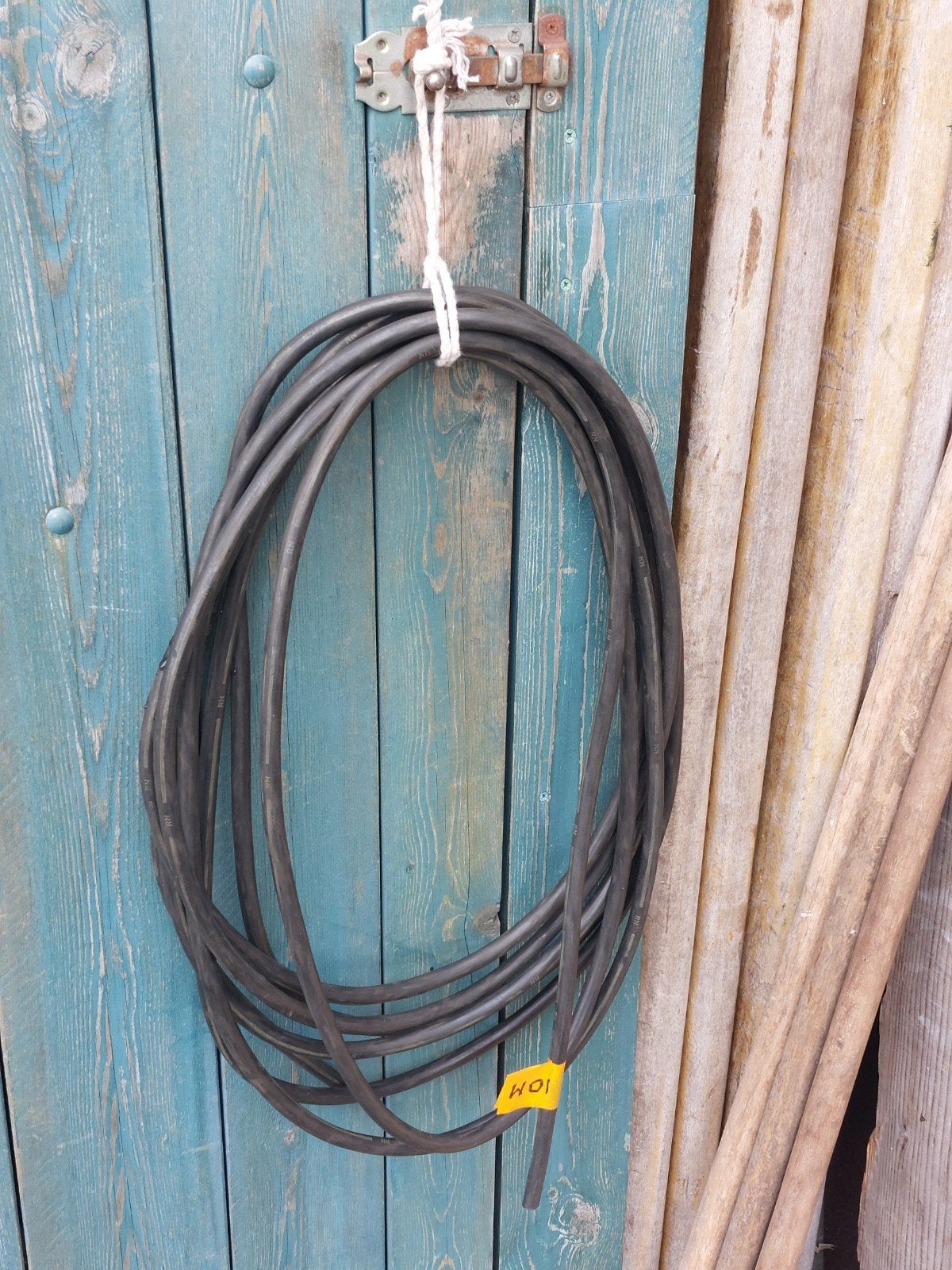 Dikke 3-aderige 10 meter rubber elektrakabel (3x2.5mm), Ophalen, Gebruikt, Overige merken, Kabel of Snoer