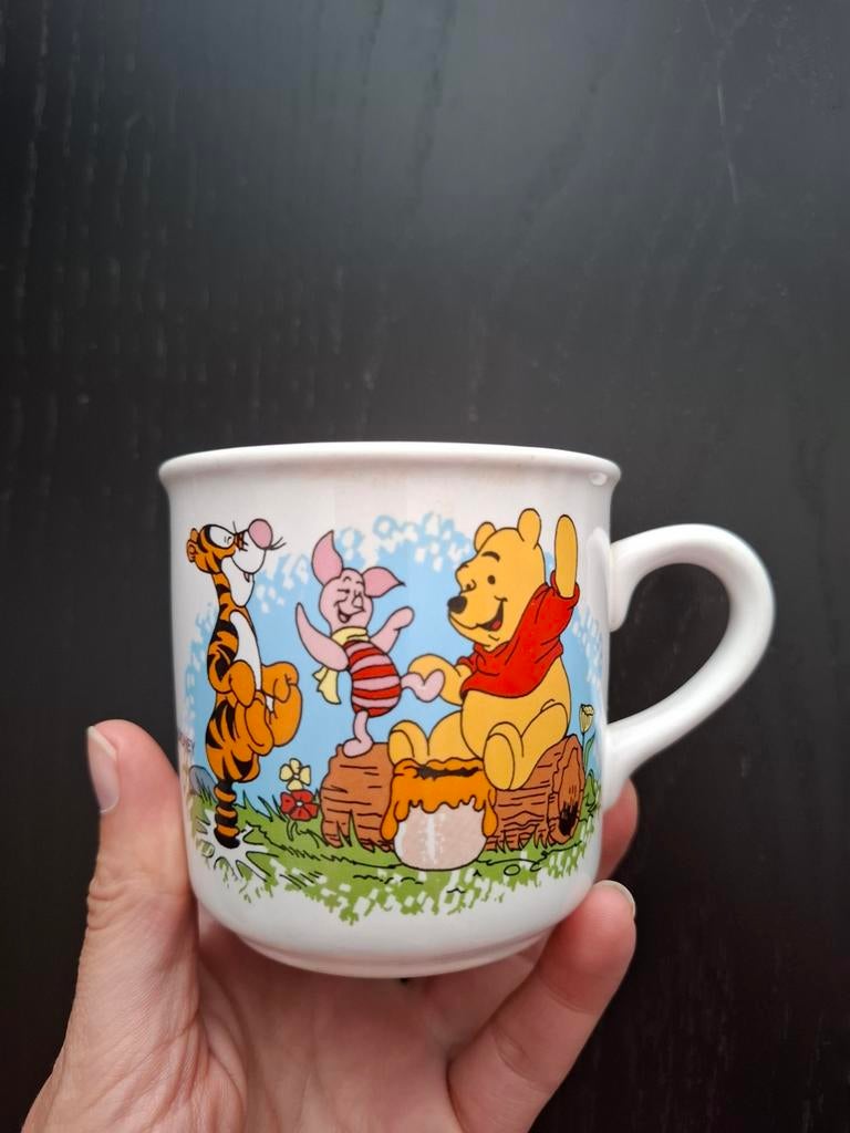 Vintage Disney Winnie de Poeh Mok - Ter Steege Holland, Ophalen of Verzenden