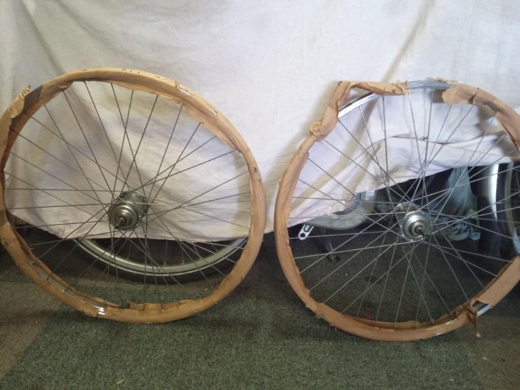 Leuke partij van 30 fiets velgen nieuw uit oude voorraad,, Fietsen en Brommers, Fietsonderdelen, Ophalen, Nieuw, Racefiets, Aluminium