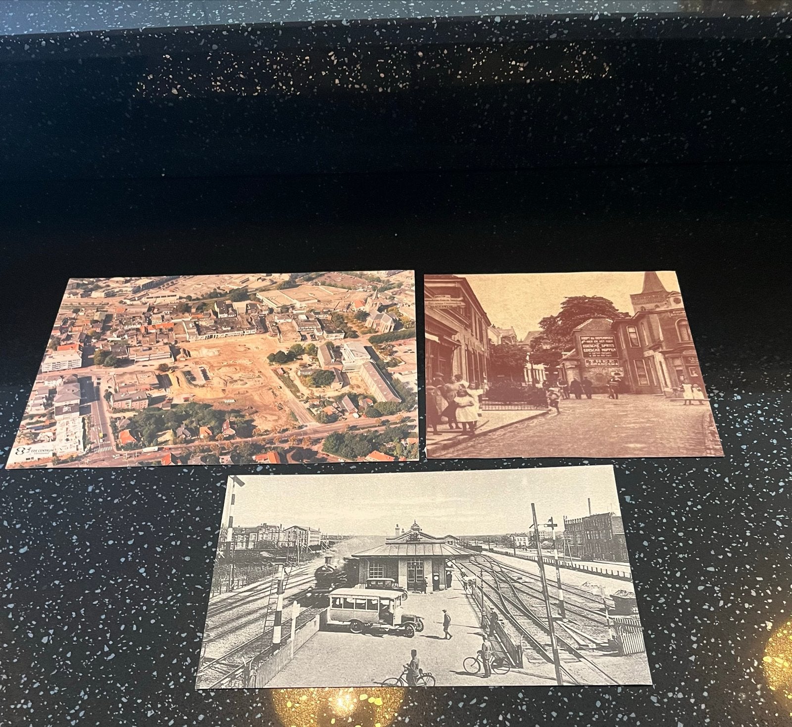 Set van 3 historische kaarten Ede, Boeken, Ophalen of Verzenden