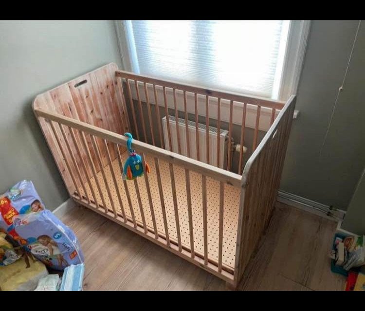 Massief retro vintage grenen kinderkamer set, Ophalen, Gebruikt, Jongetje of Meisje