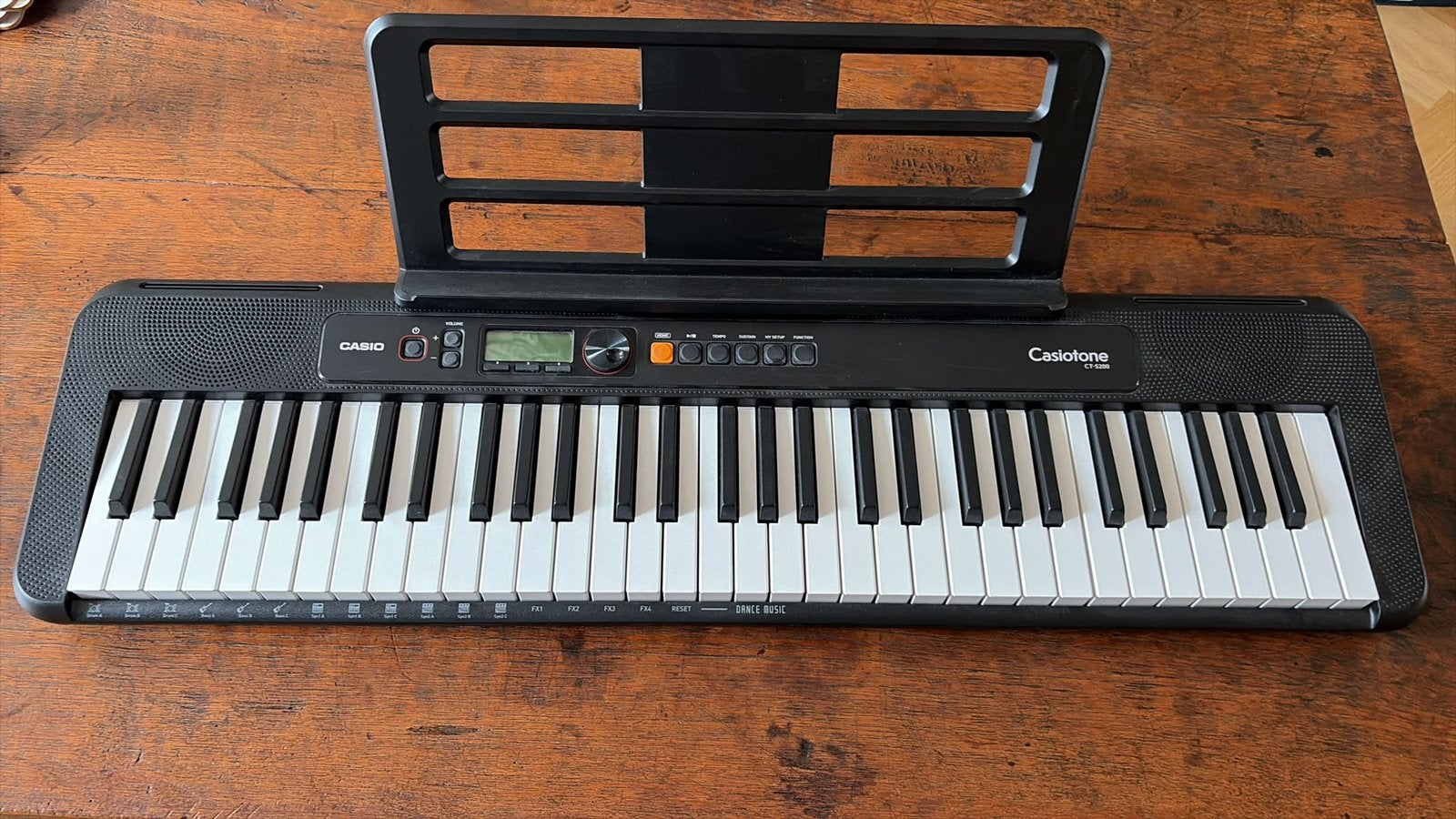 Keyboard Casiotone CT-S200 bk zwart, Muziek en Instrumenten, Keyboards, Ophalen, Zo goed als nieuw, 61 toetsen, Casio