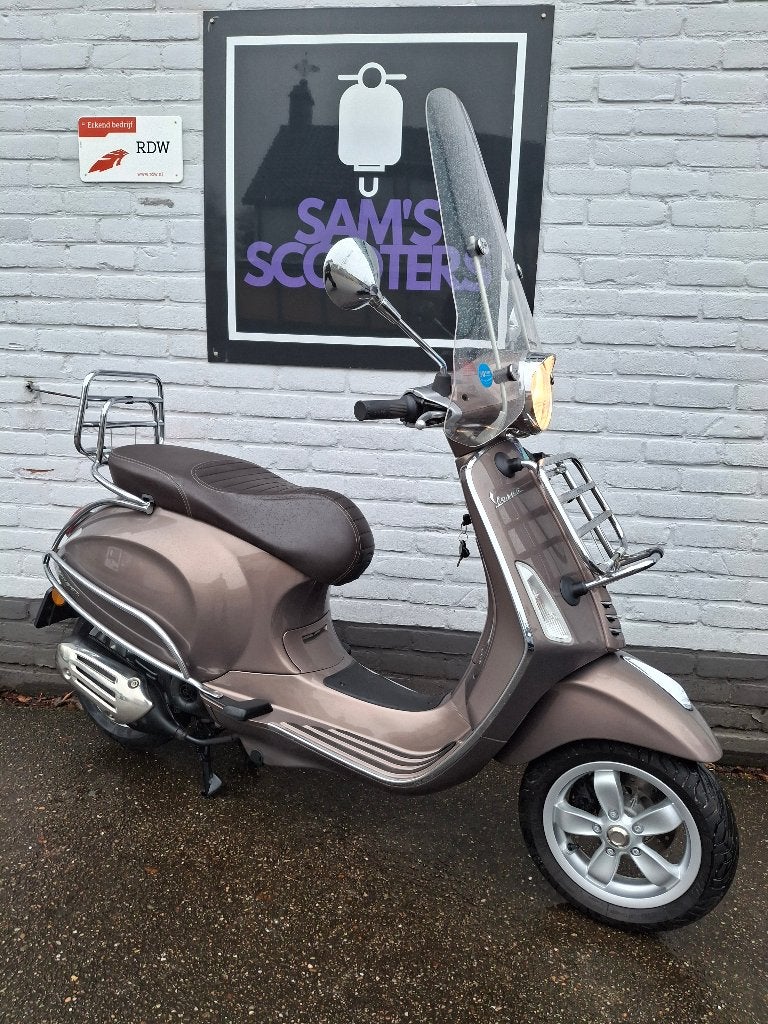 Vespa Primavera | 2018 | 14.848 KM | 45 KM | 6 Mnd Garantie, Ophalen, Gebruikt, Overige modellen, Maximaal 45 km/u