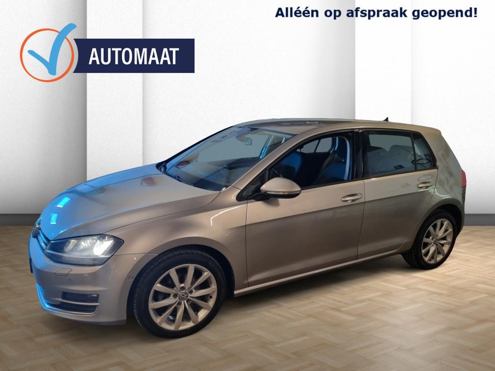 Volkswagen Golf 7 1.2 TSI Highline DSG AUTOMAAT navi airco l, Auto's, Euro 5, Gebruikt, 4 cilinders, Automatische klimaatregeling