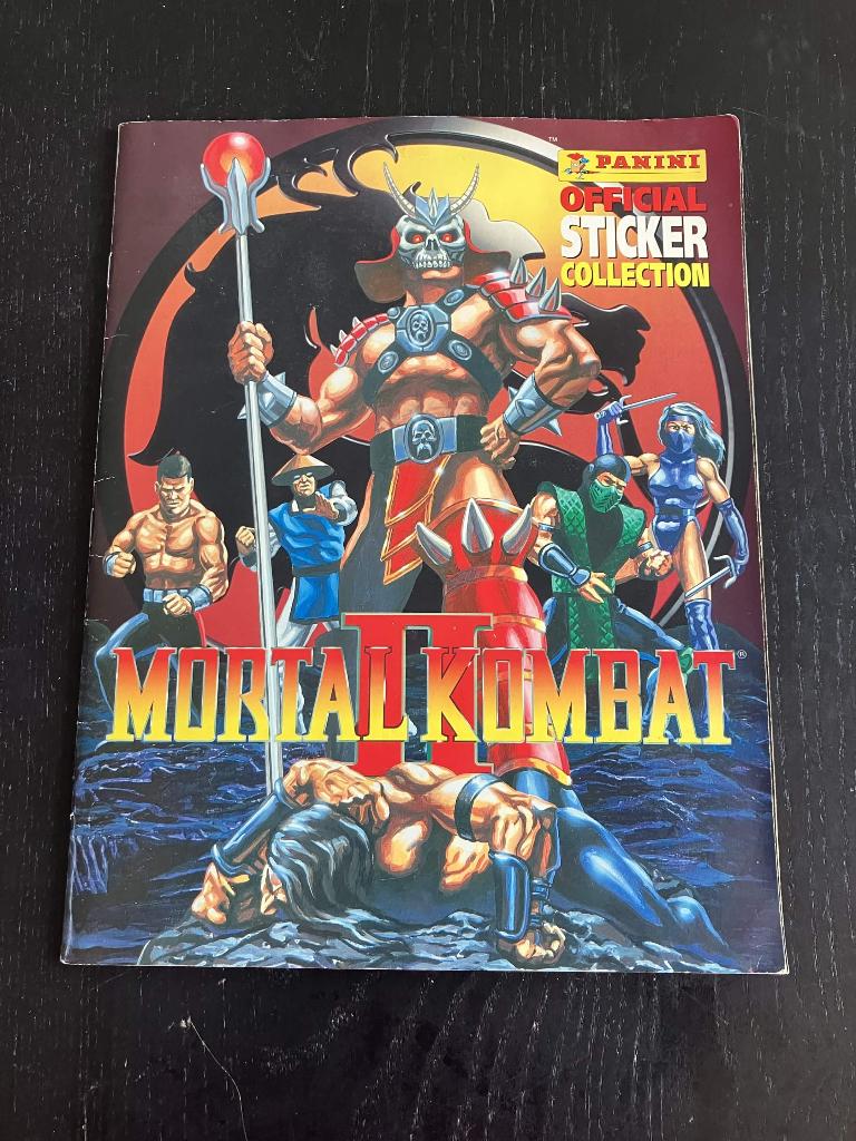 Mortal Kombat 2 Panini album, Verzamelen, Poppetjes en Figuurtjes, Ophalen of Verzenden, Zo goed als nieuw