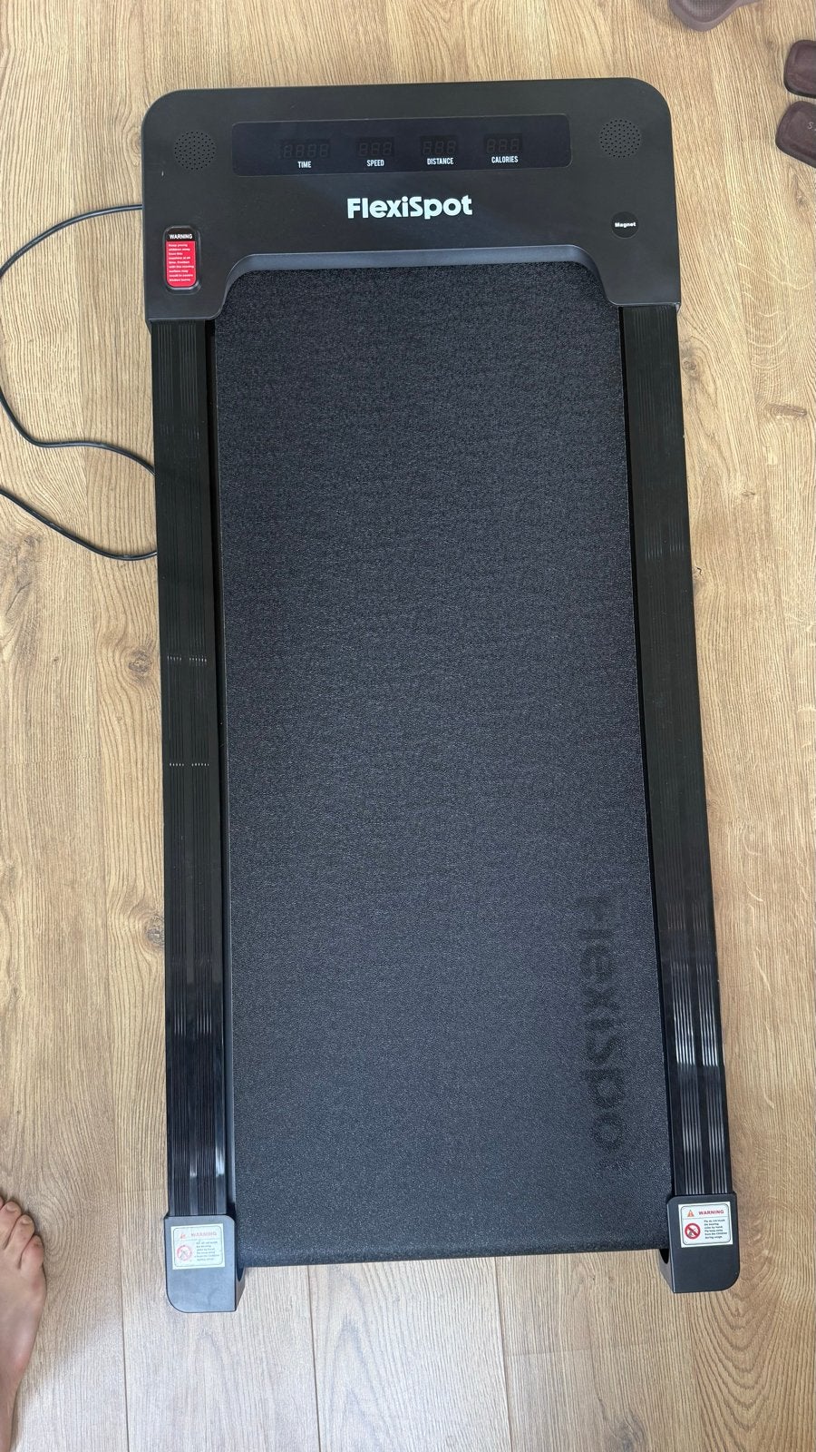 FlexiSpot Loopband, Sport en Fitness, Ophalen, Zo goed als nieuw, Metaal, Loopband