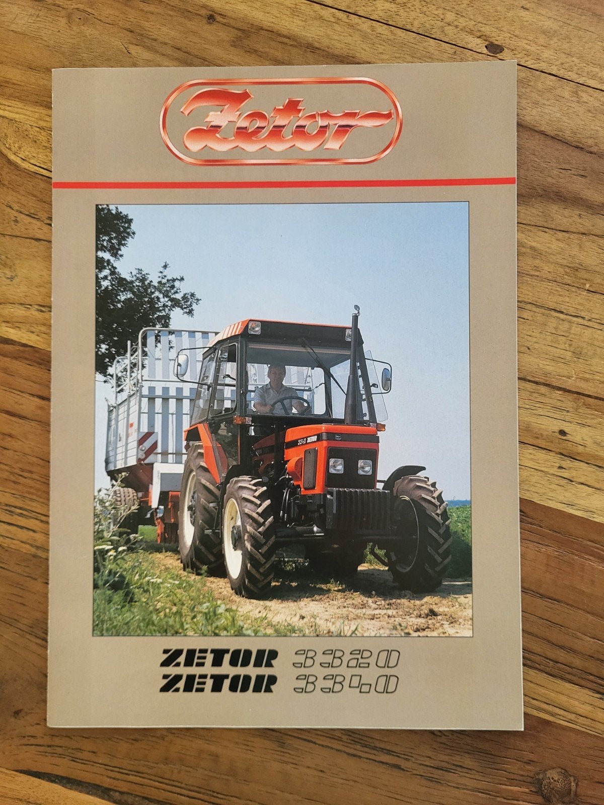 tractor folder Zetor 3320 3340, Boeken, Ophalen of Verzenden
