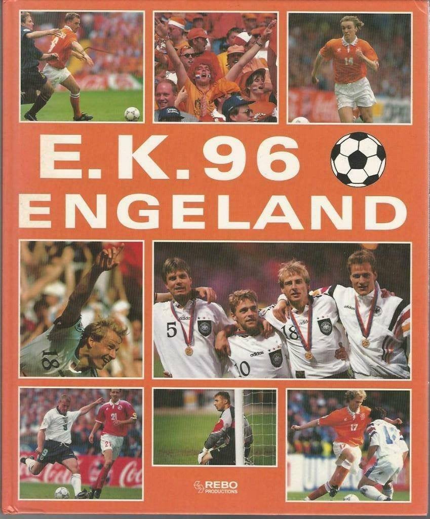 voetbalboek- E.K. 96 Engeland, Boeken, Ophalen of Verzenden, Zo goed als nieuw, Balsport