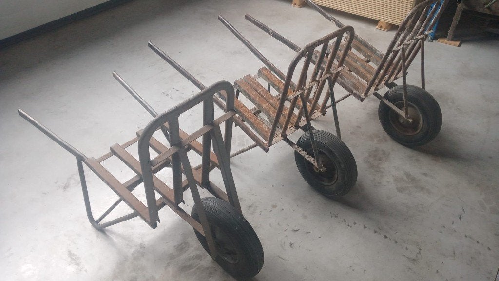 steenkruiwagen, Ophalen of Verzenden, Gebruikt, Handmatig, Onbekend