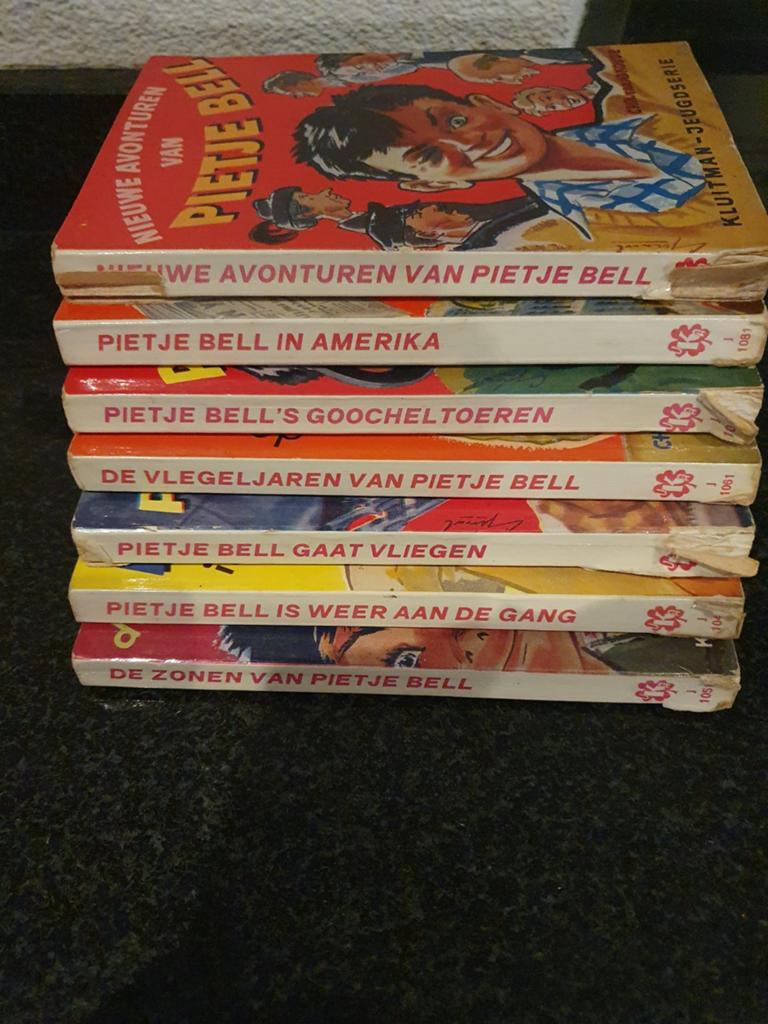 Pietje Bell Boekenreeks - 7 delen, Ophalen of Verzenden, Gelezen, Chris van Abkoude, Fictie algemeen