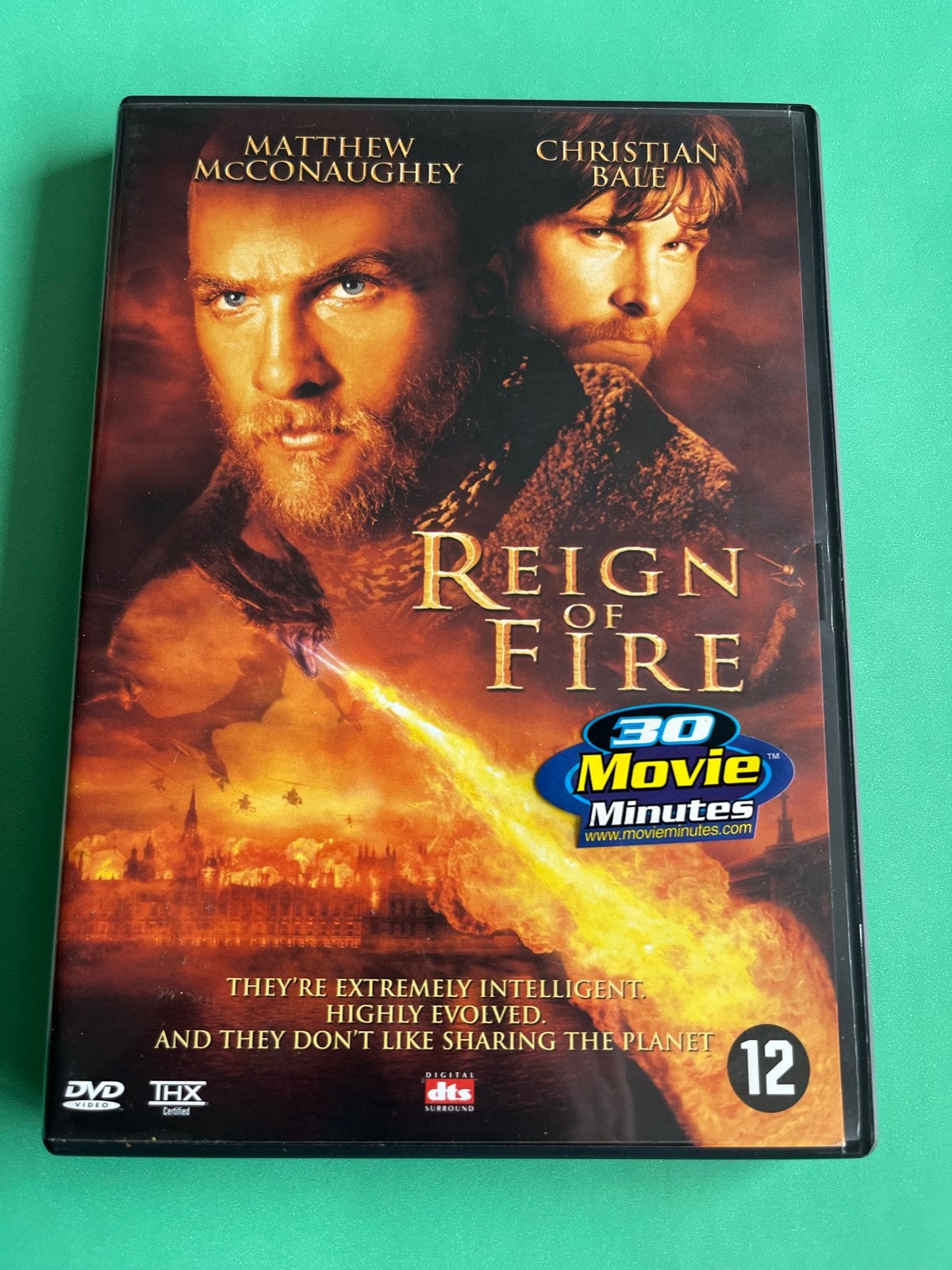 Reign of Fire DVD - Matthew McConaughey, Nederlands, Actie, Ophalen of Verzenden, Vanaf 12 jaar